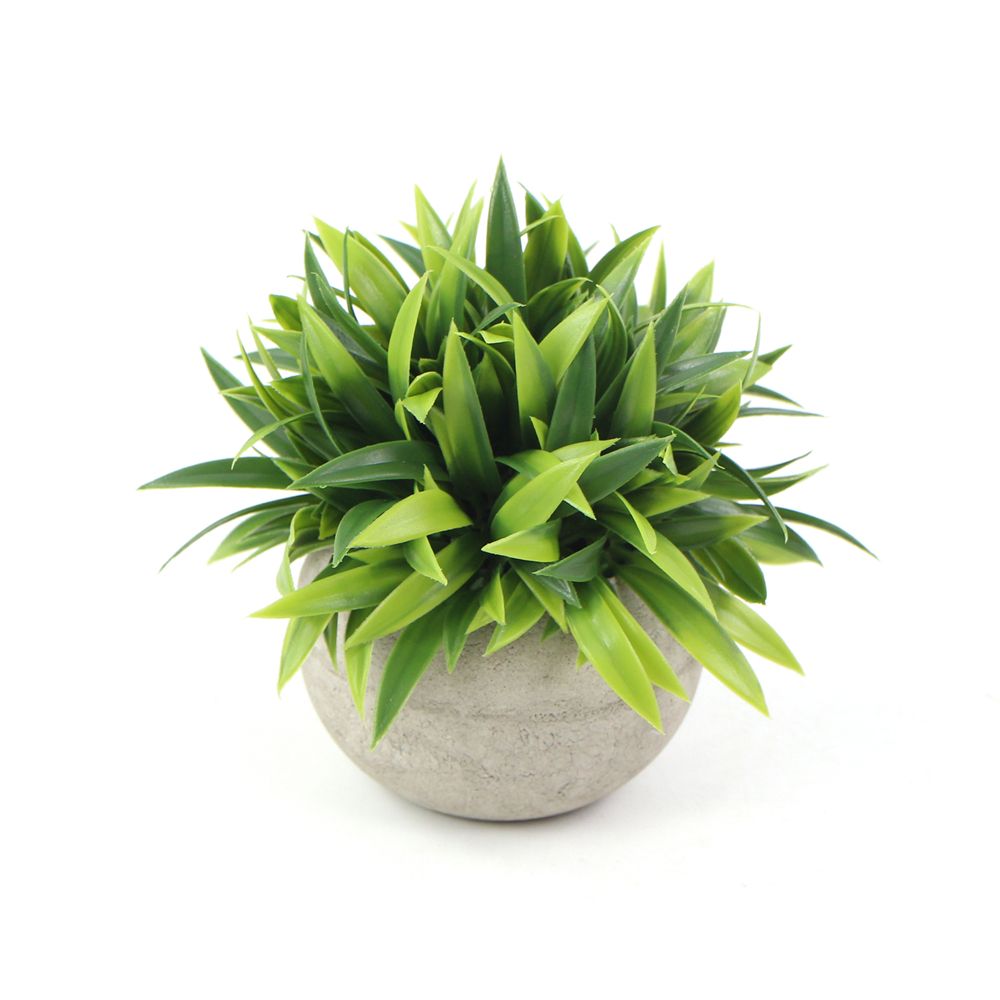 Indoor Decorative Mini Artificial Potted Plant Small Bonsai for Office Cafe Restaurant Decorate