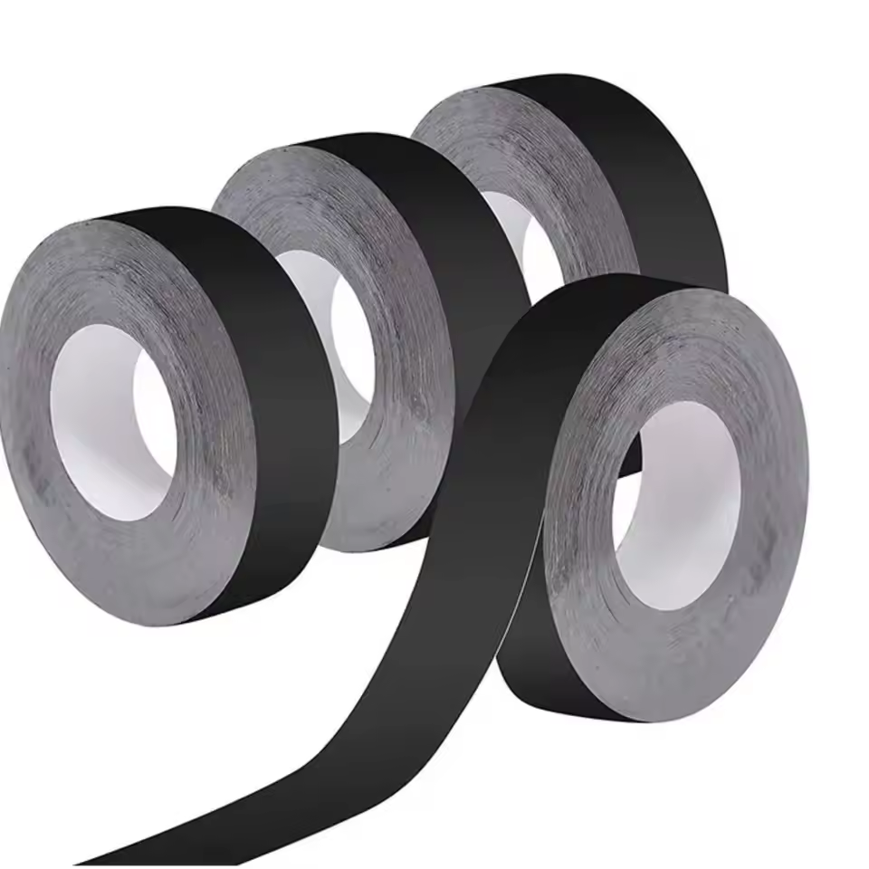 Deck Joist Tape Black Pvc Waterproof Butyl Joist Tape For Roof Top Masking Wood