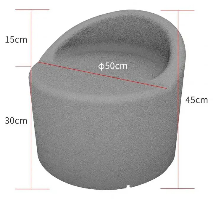 Factory Wholesale Modern Beauty Plastic Chair EPP Stools Safety Enhanced Stool Chair for Kids for Living Room Outdoor Use