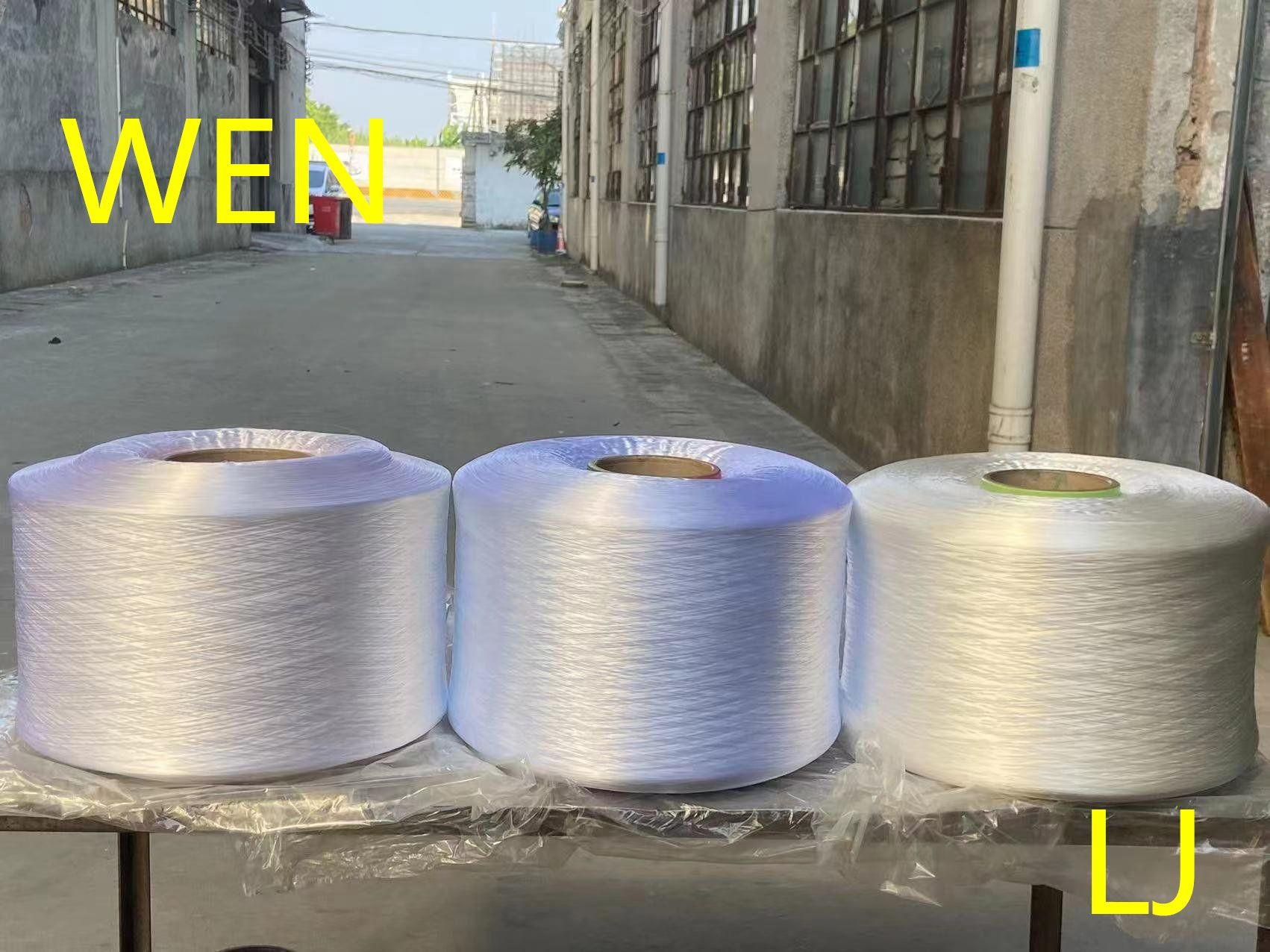 M7/White Light Weight Yarn, Polypropylene Silk, Regular 900d