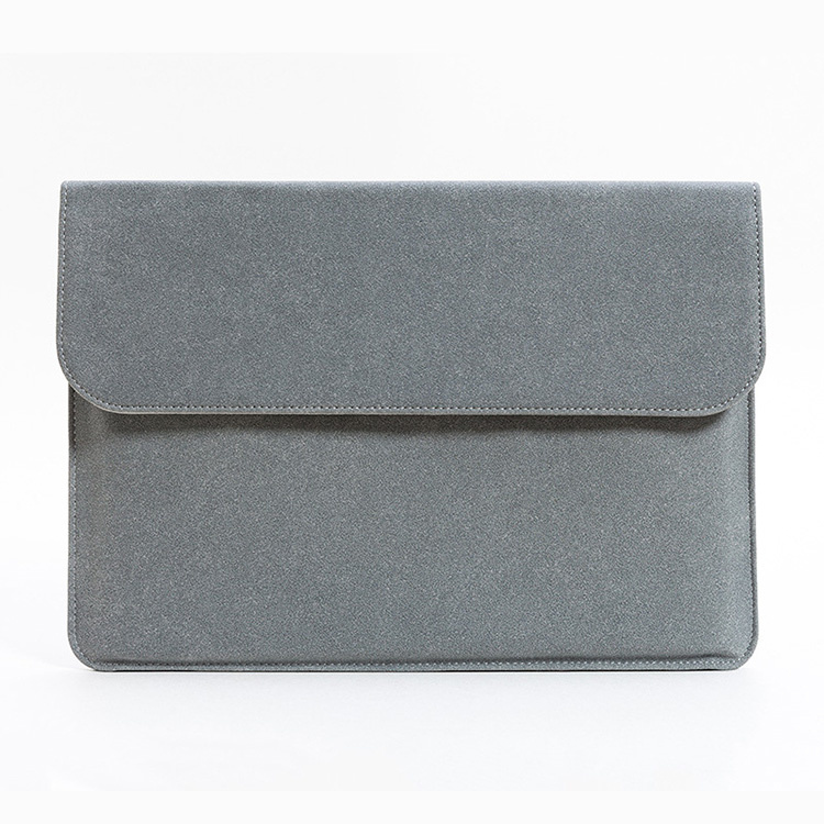 Premium PU Leather Laptop Sleeve for 11-15 Inch Notebooks