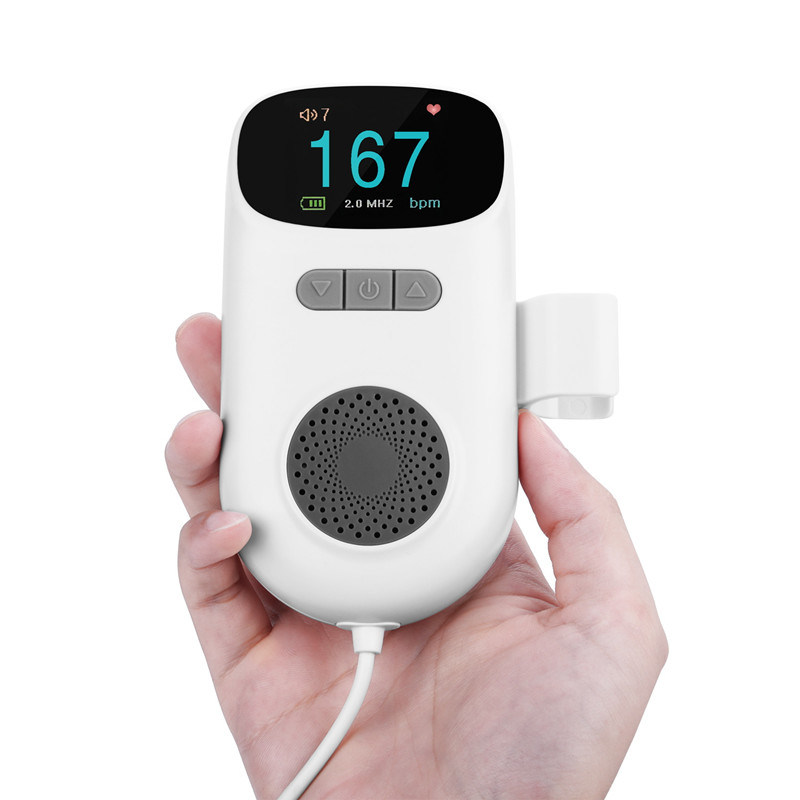 Wholesale Fetal Doppler Handheld Portable Mini Home Use Safe Free Fetal Doppler Monitor