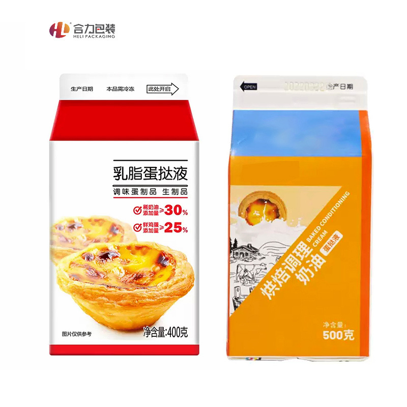 Versatile Fresh Gable Top Box for 200ml to 1000ml Aseptic Packaging Materials