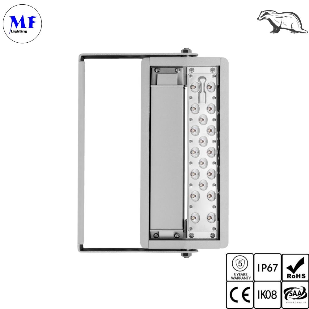 Smart Modular Transform IP67 Outdoor Lighting 60W-300W LED Flood Light with 5 Types for Parking Lot Street Billboard Signage Landscape Garden Urban Road