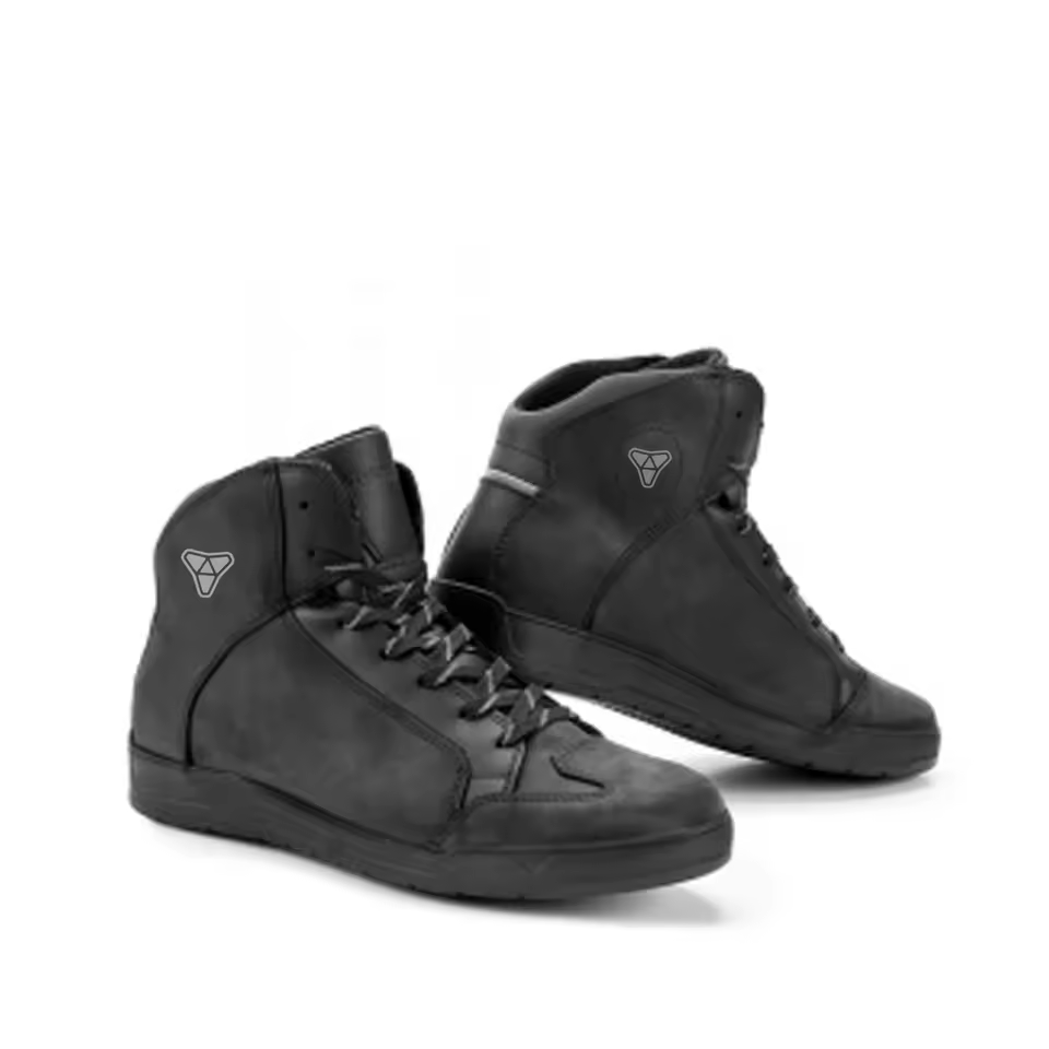 High Quality Unisex Motorbike Leather Riding Boots Windproof Plus Size Custom Made Shoes
