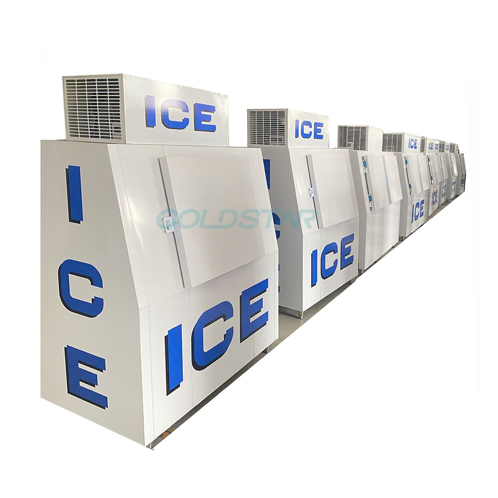 Direct Cooling Bagged Ice Storage Bin with -12 Degrees