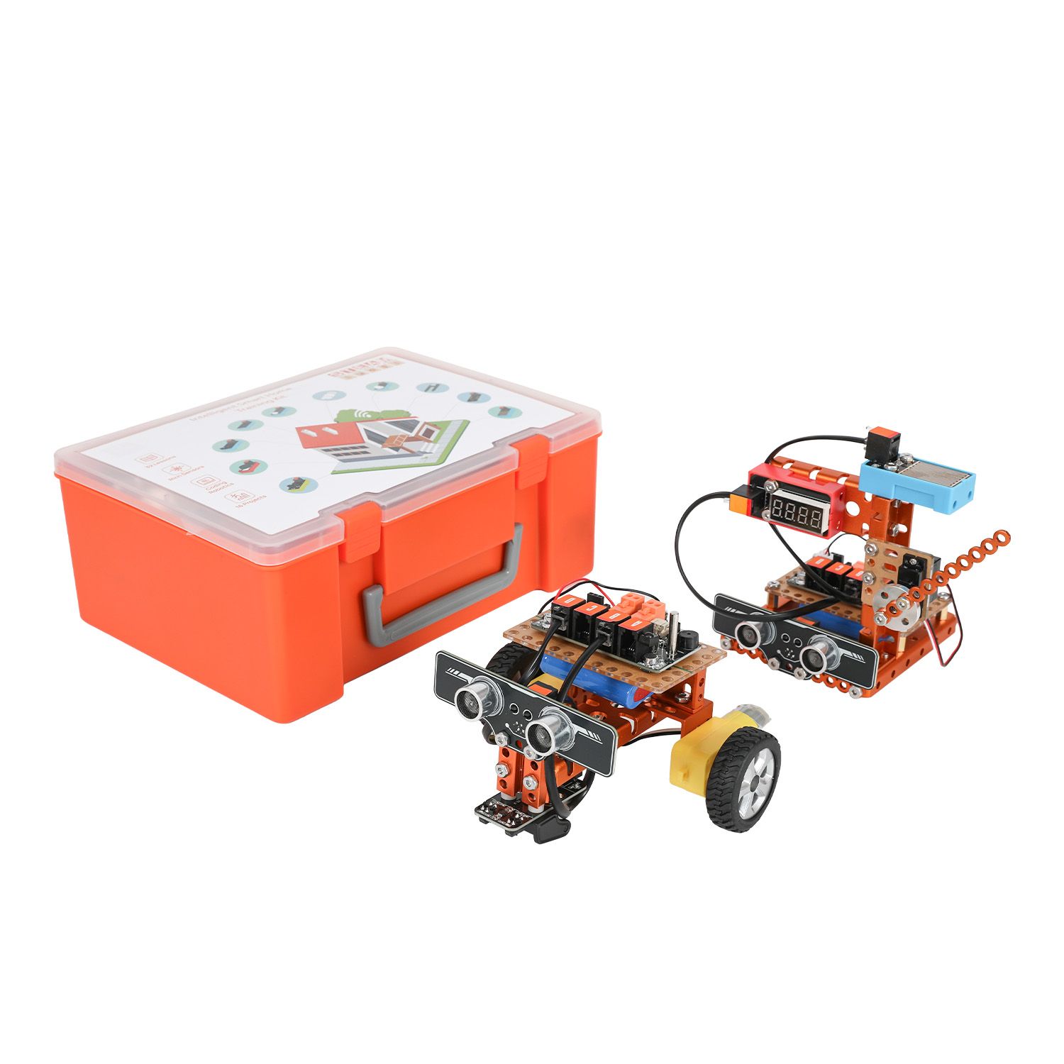 DIY 15 in 1 Home Inventor Programmable Smart Stem Educational Robotics Kit for School Children