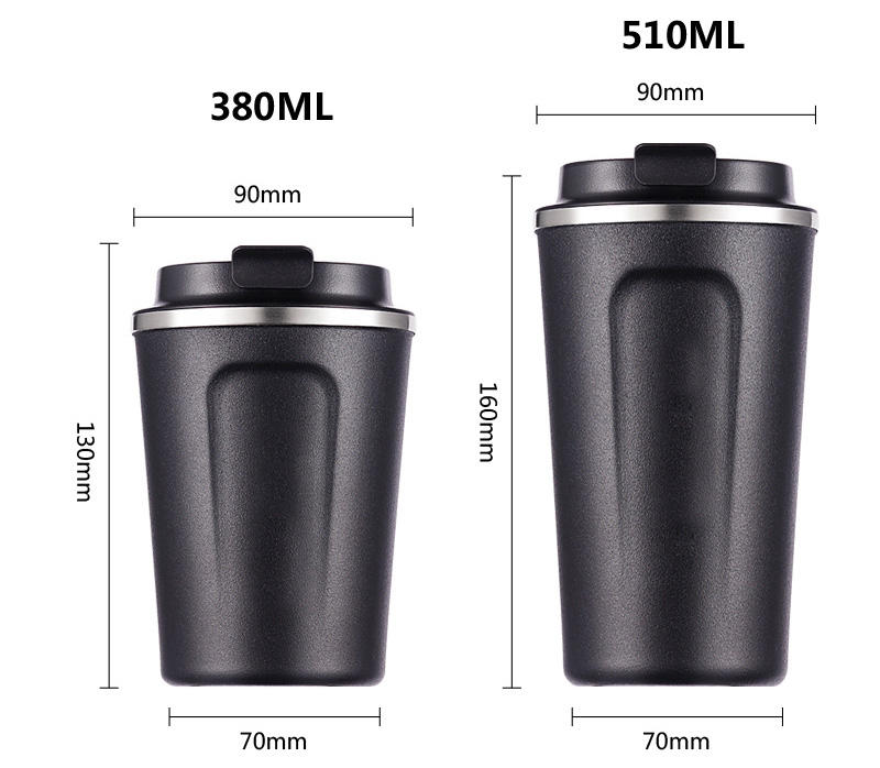 Top Sale Bulk Stainless Steel Vacuum Insulated Coffee Mug Tumbler Classic Best Man Flask Cup With Lid And Straw