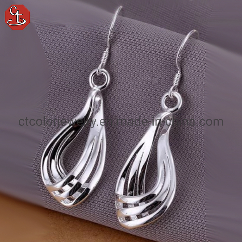 Chinese Manufacturer Jewelry S925 Silver Fashion Accessories Girls Earrings