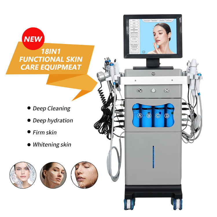 2025 Wholesale Price 18 in 1 Water Peeling Microdermabrasion Facial Cleaning Hydra Beauty Equipment