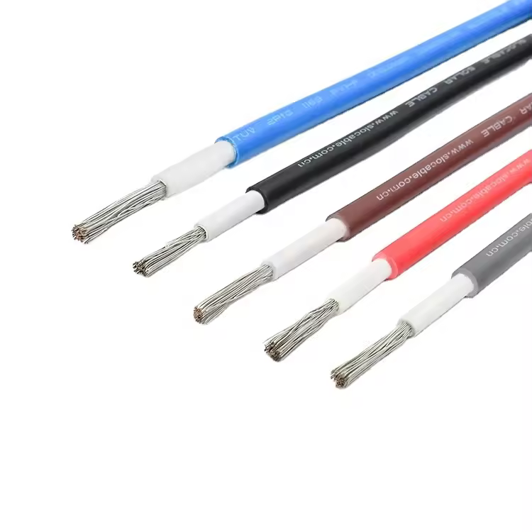 Xlpo Xlpe Flat Cable External Power Solar Cable Oem Pv Wire 4mm2
