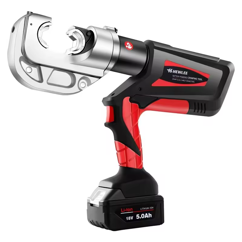 Fast Shipping Rechargeable Electric Hydraulic Tools Lightweight Hl-400b Crimping Pliers For Copper Aluminum Nose