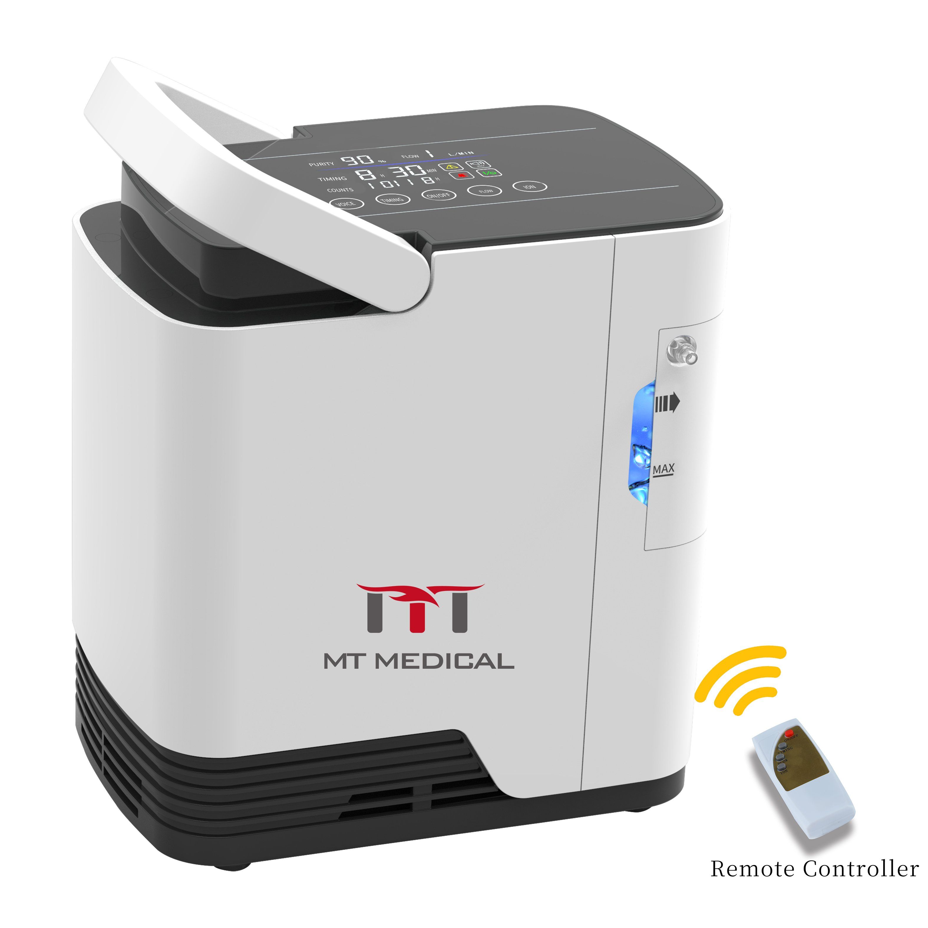 Factory Production Hospital Medical Equipment 220V/120va 1-7L Portable Oxygen Concentrator for Home Use