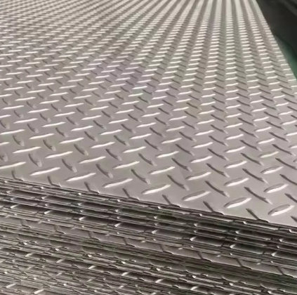 304 Patterned Stainless Steel Step Plate for Wet Zone Floor