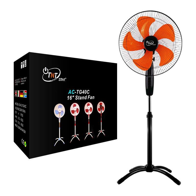 Cheap Price AC-TG40C Floor Standing Fan and Cooler Fan Stand Electric Ac 220v Home 5 Blade 16 Inch Industrial