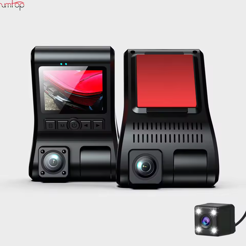 2024 New 2" Dash Cam 3 Camera Loop Records Cheap Mini Car Camera Driving Recorder Loop Records Motion Detection Car Dvr