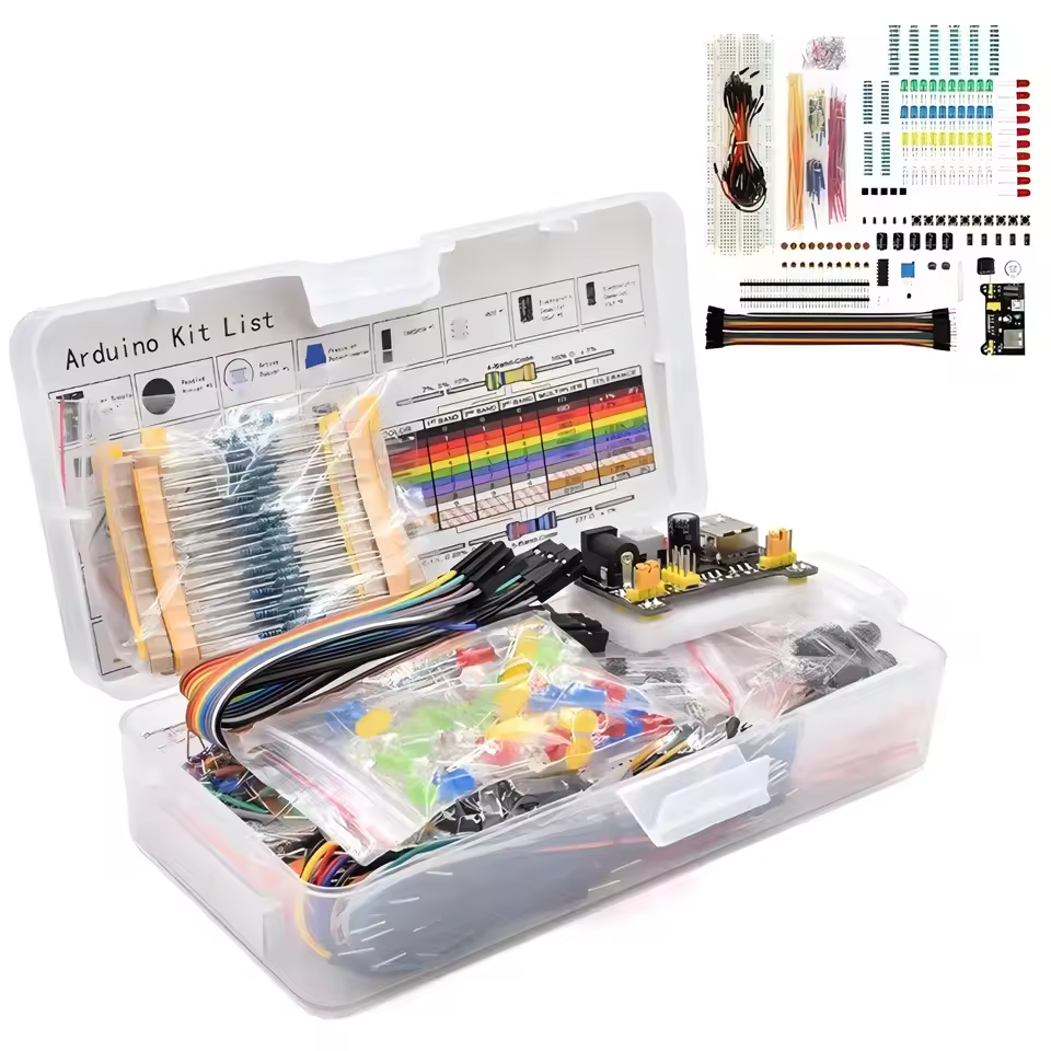 Uno R3 Component Pack Diy Project Starter Electronic Kit With 830 Tie-points Breadboard With Box
