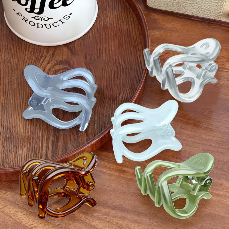 4cm Thickened Korean Big Small Ins Hotselling Factory Wholesale Mini Letter Korean Luggage Box Hair Clip for Kids/Girls