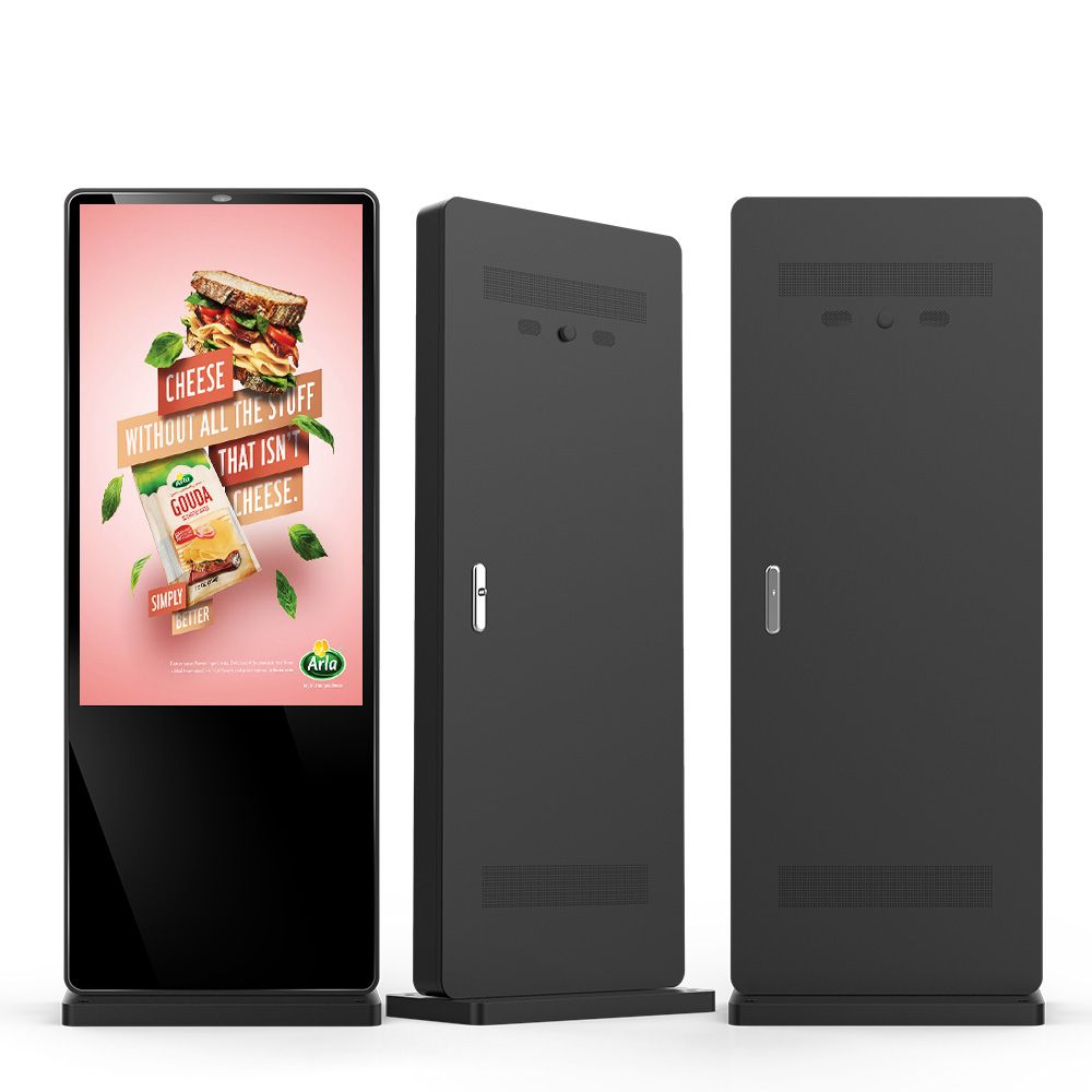 Waterproof LCD Outdoor Advertising Kiosk 65 Inch Display Advertising Digital Signage Displays Factory Direct Sales