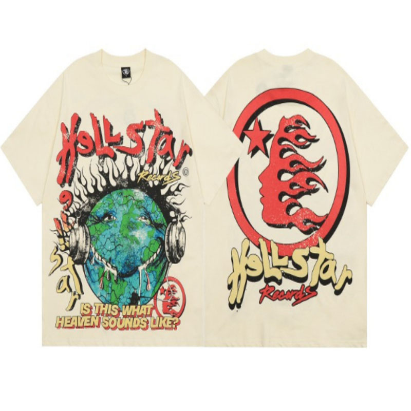 Bold Typography Hellstar T Shirt for Trendy Outfits