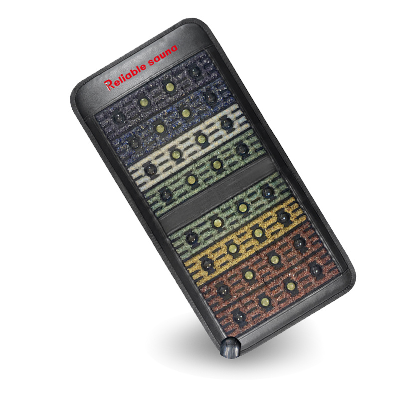 Raysen Office Home Jade Therapy Cushion Infrared Heated Massage Pemf Therapy Pad