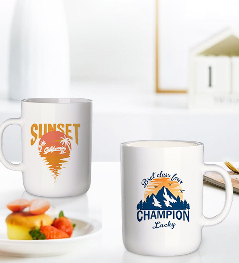 ModernQiu Wholesale Tableware Porcelain Milk Cup Sets Ceramic Coffee Mug Sublimation Mug