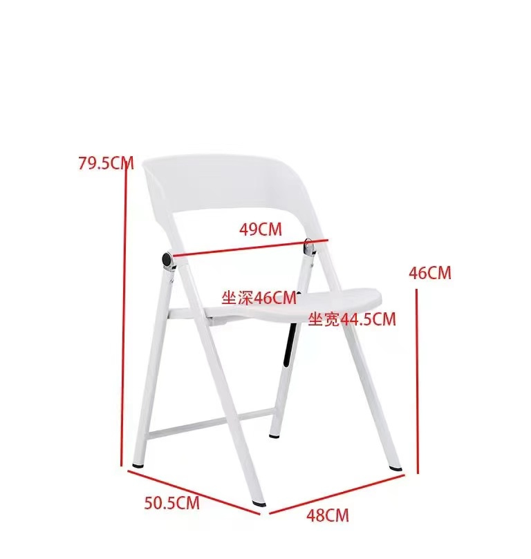 Hot Selling Outdoor Garden Camping Chairs HDPE Plastic Folding Chairs for Wedding Party