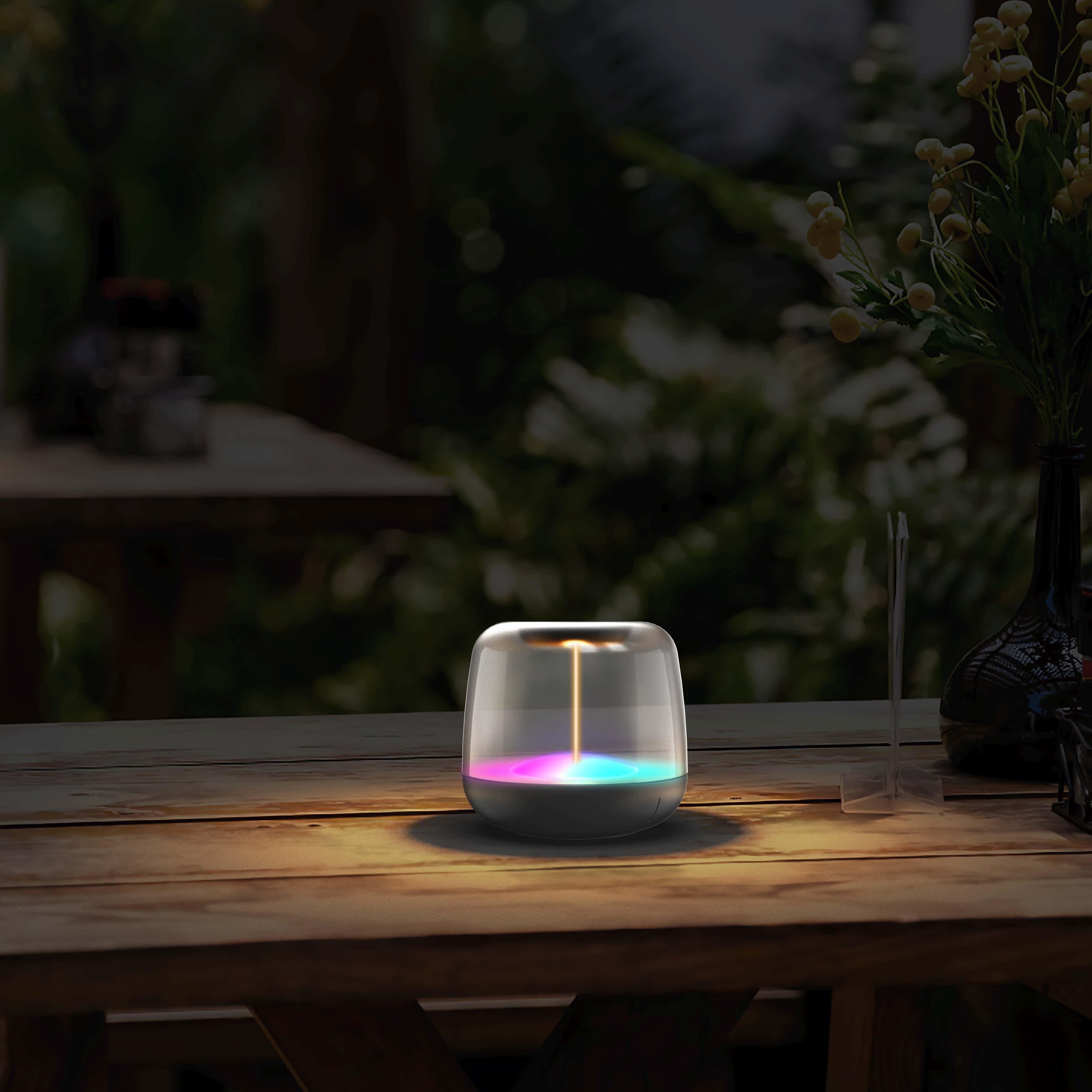 LED 2024 Camping Type-C Rechargeable Anti Blue Portable Night Light with High Transparency Anti Drop Creative Atmosphere Light
