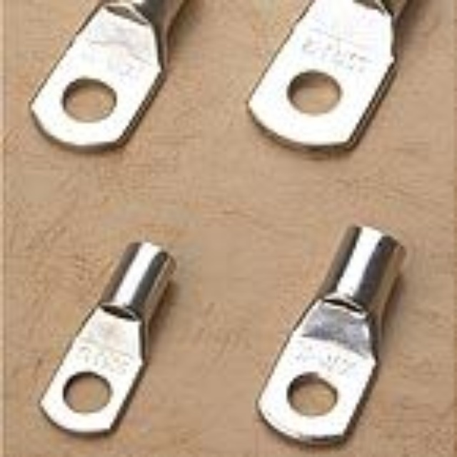 Insulated Fork Female Spade Butt Ring Pre-Insulated Crimp