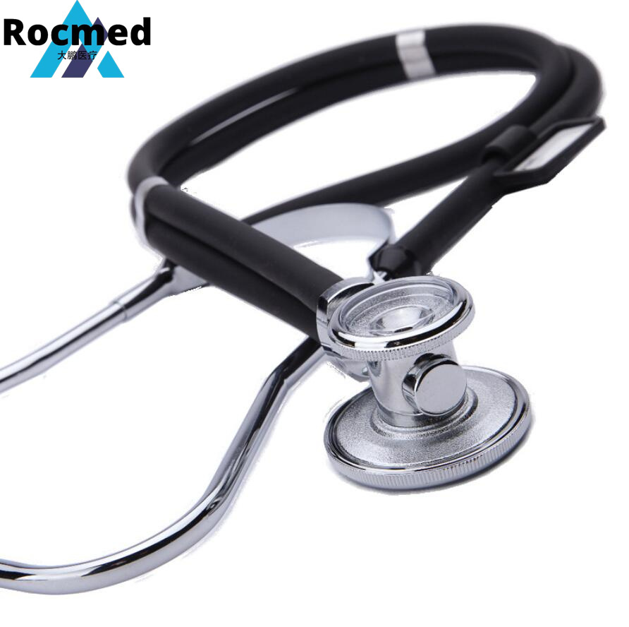 Chrome-Plated Stethoscope and Deluxe Stethoscope/Stethoscope for Doctor and Nurse/Economic Adult Medical Use Home Use Aluminum Dual Stethoscope Manufacturer