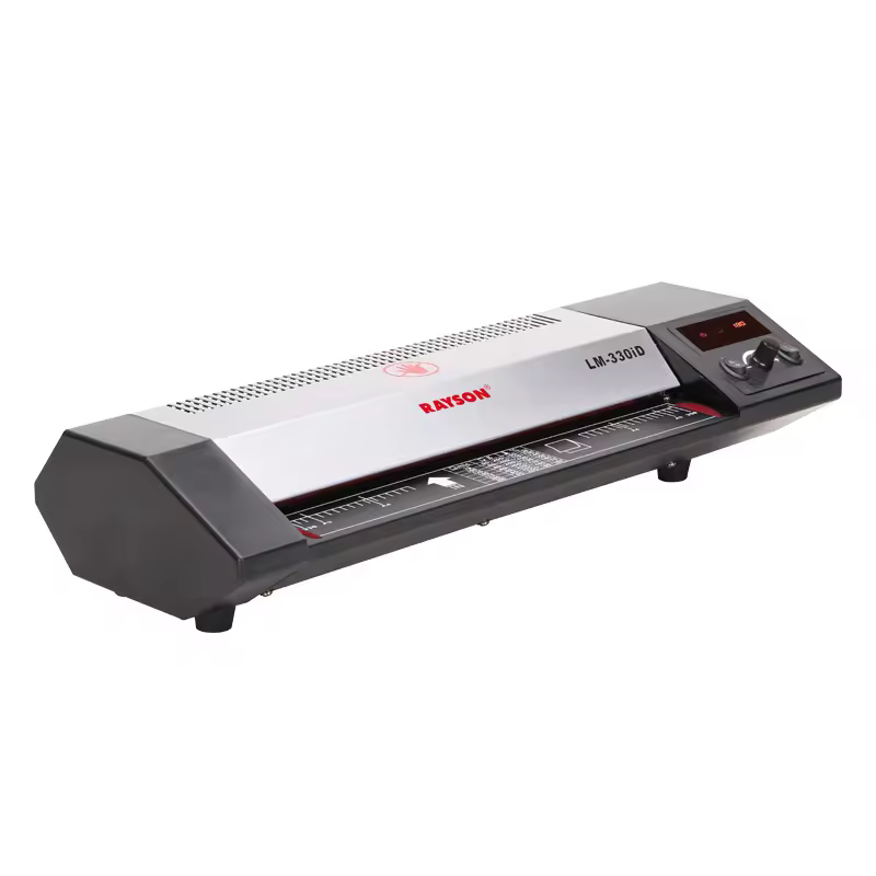 Laminating Machine Rayson Lm-330id High Quality Photo Laminator 4 Rollers A3a4 Cold & Hot Office Laminator