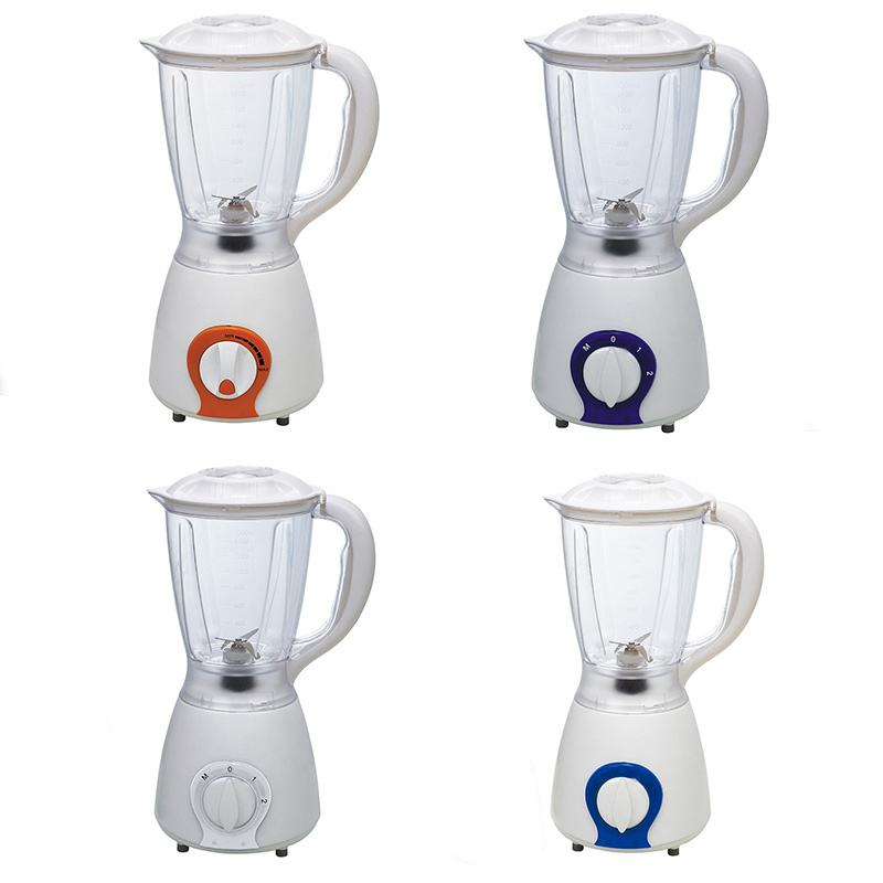 Home Used Electronic Blender Smoothie Food Juicer Grinder Mixer Blender Stainless Steel Plastic Jar Fresh Juice Blender