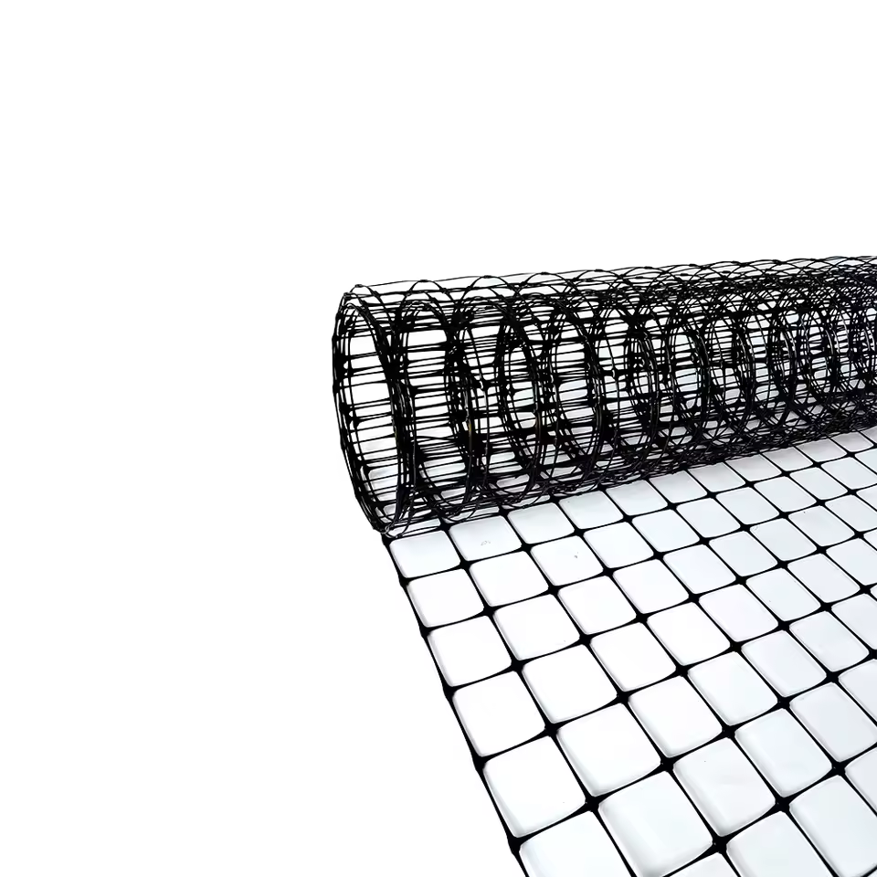 Manufacturer Pextruded Mole Netting Black Pp Poly Bop Netting 2m X 200m With Animal Fence