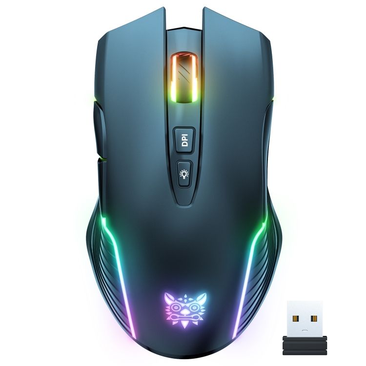 Best Price Onikuma Cw905 2.4g Rgb Lighting Wireless Mouse Optical Computer Mouse For Laptop Pc Wireless Gaming Mouse