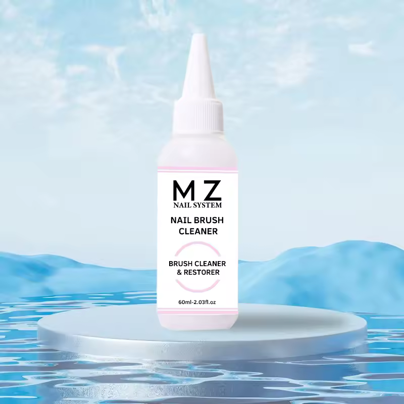 Factory Direct Oem/oem Acrylic Nail Brush Cleaner Gel Nail Brush Cleanser Cleaning Brush Liquid