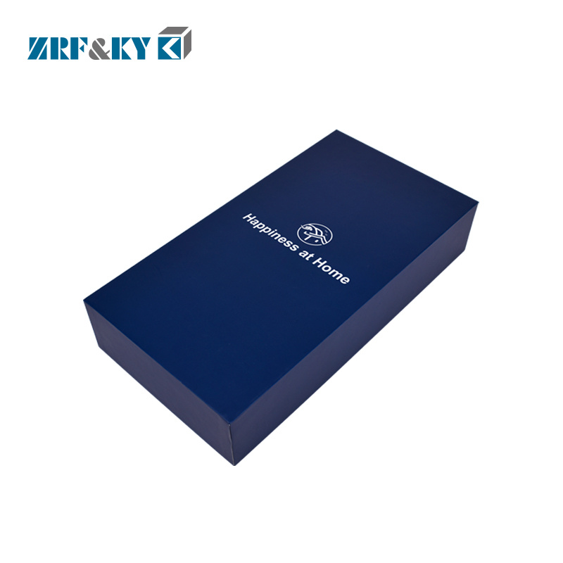 Dark Blue Paper Packaging Box with Insert