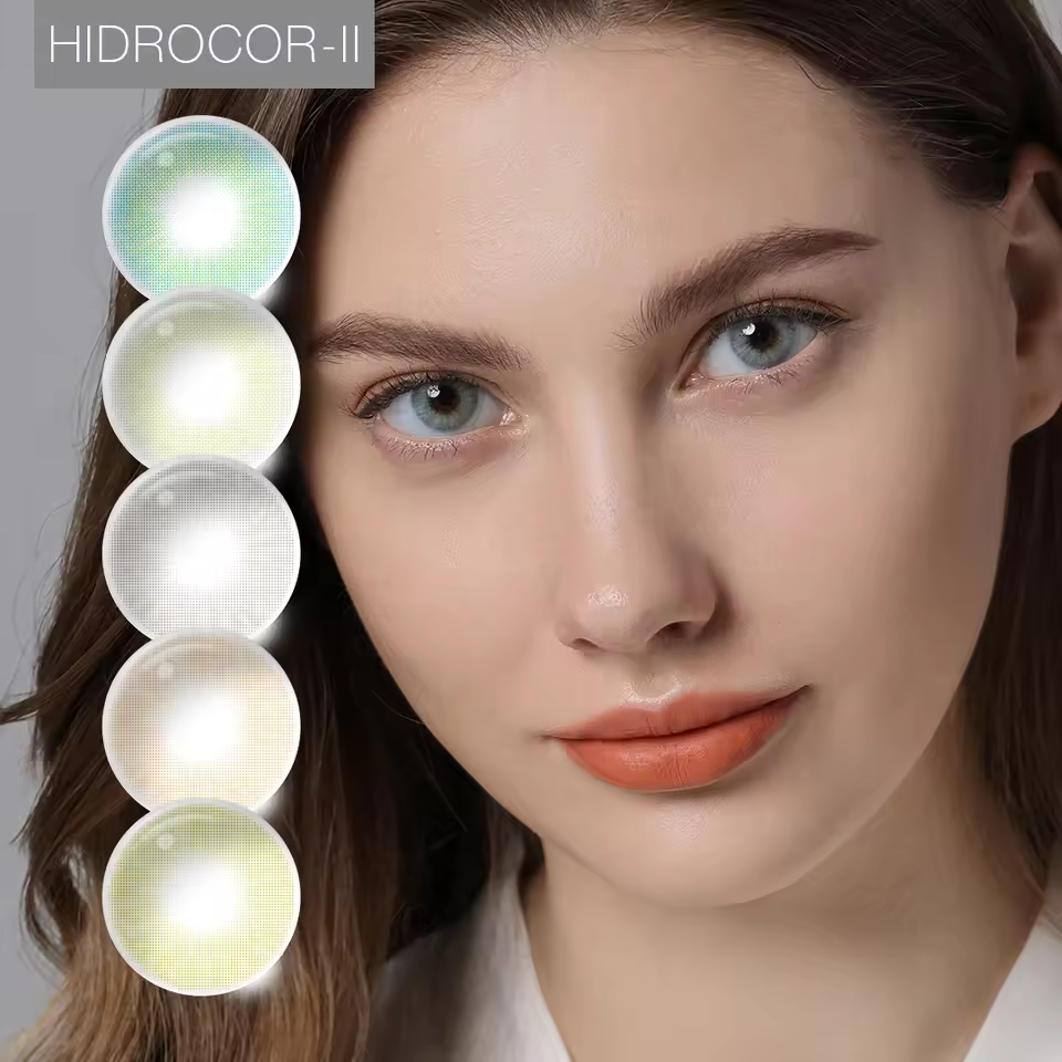 Wholesale Freshgo Hidrocor Contact Lenses Comfortable Circle Lens Realcon Yearly Beauty Makeup Coloured Contact Lenses