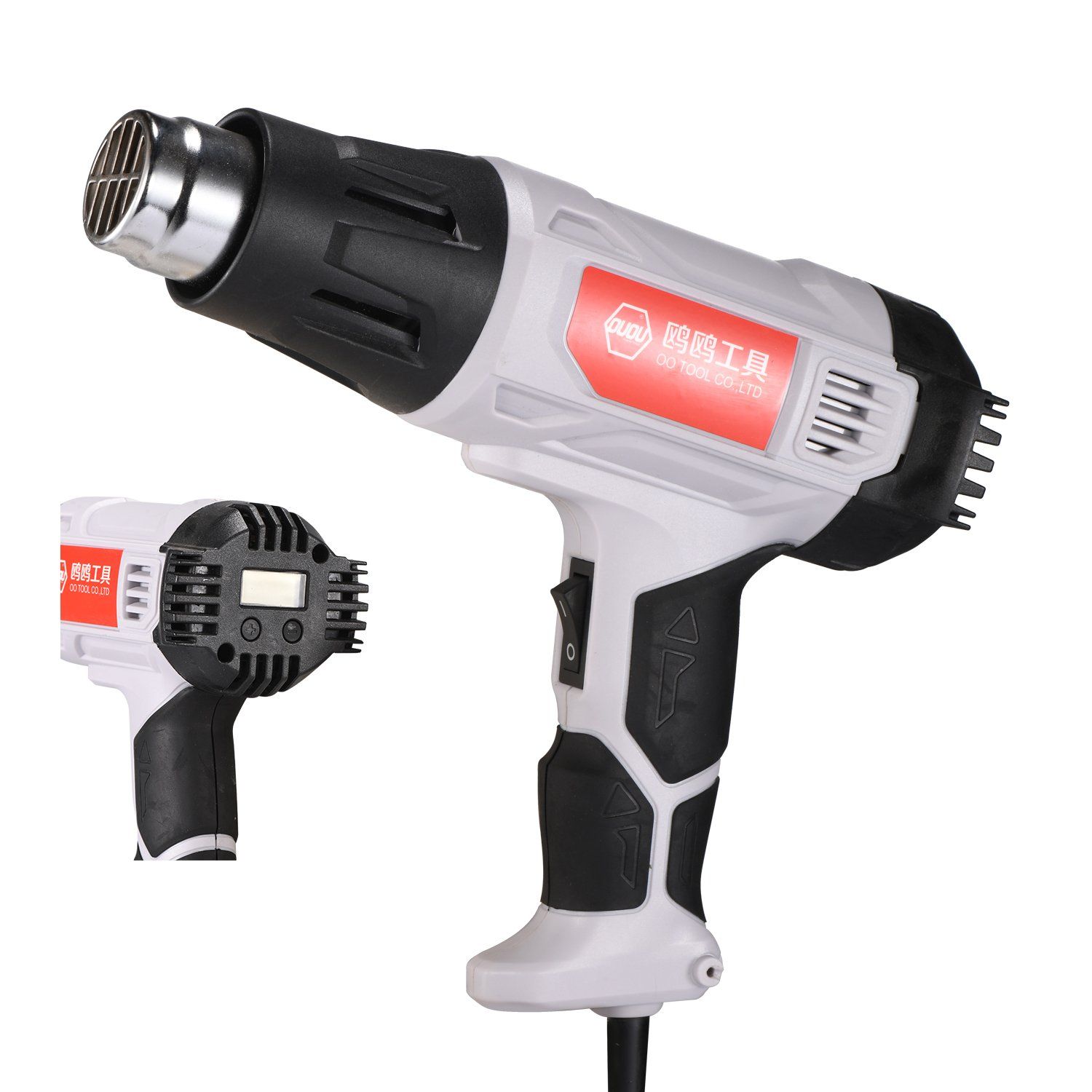 New Design High Quality with Temperature LED Indication 2000W Electric Heat Gun