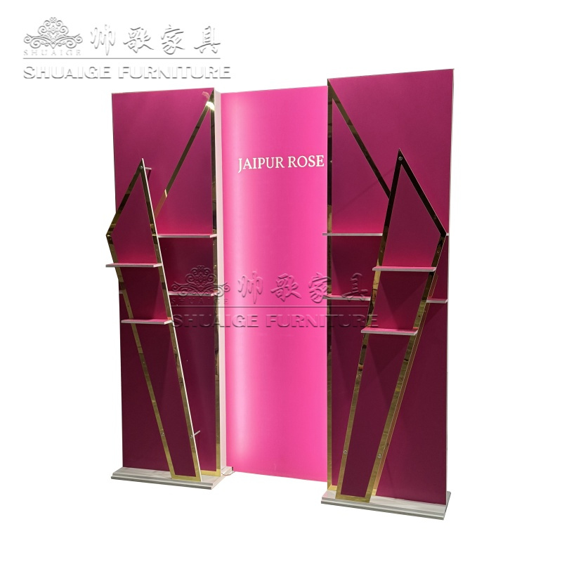 Factory Price Wedding Party Events Furniture Rental Pink PVC Arch Backdrop with Light