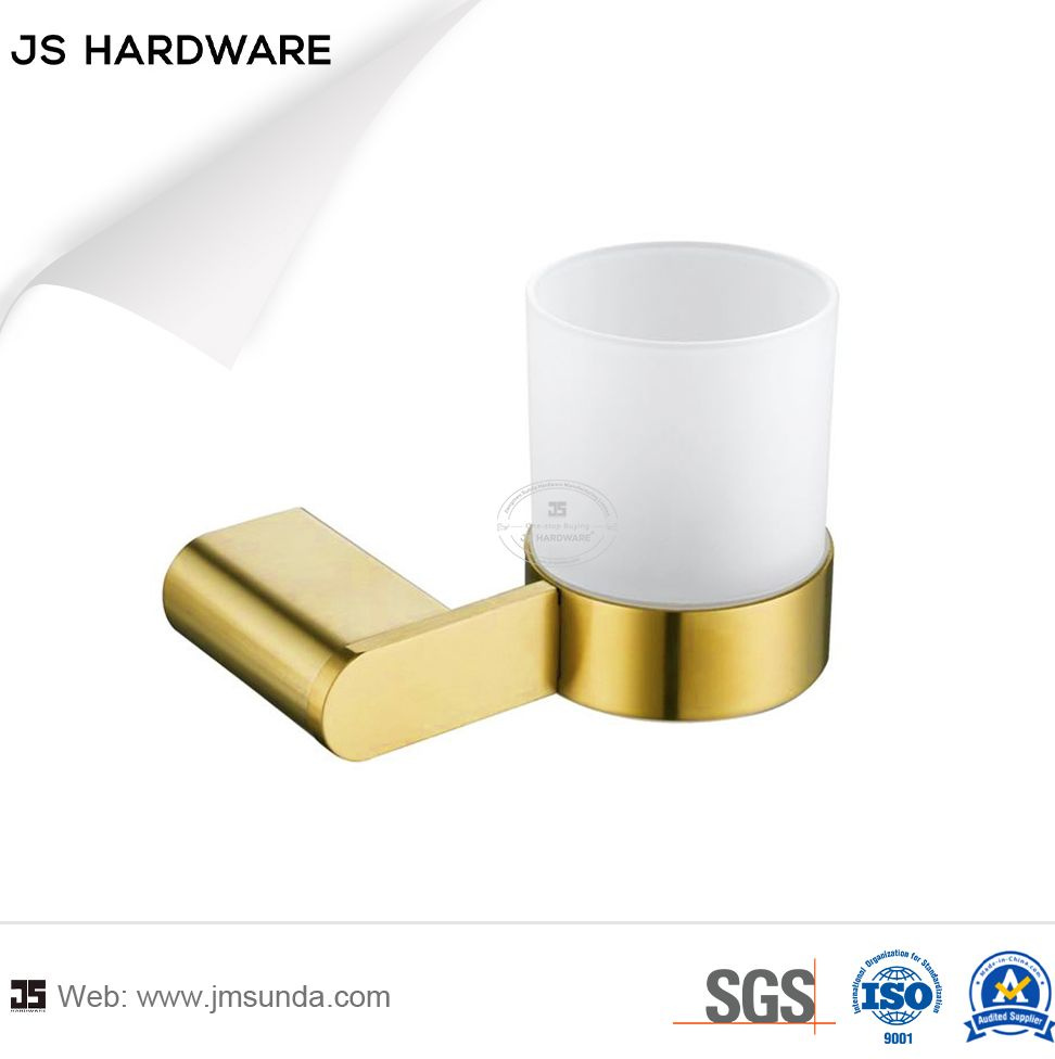 High Quality Gold Stainless Steel Single Toothbrush Holder Sanitary Ware
