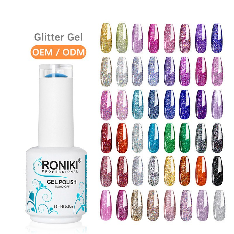 Summer Bright Colors Free Sample Neon Gel Polish Rich Pigmentation Gel Nail Polish