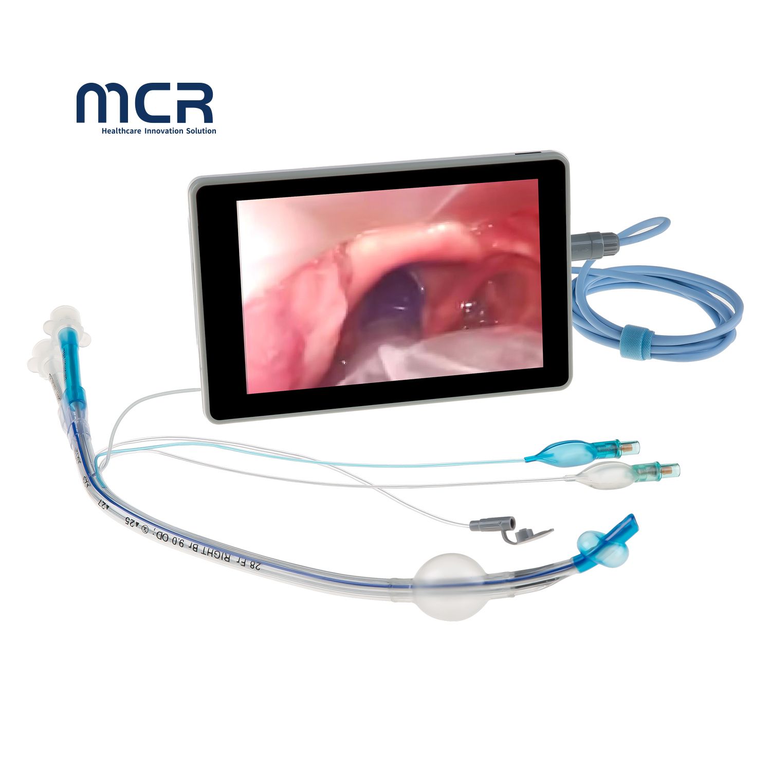 Disposable Consumable Silicone Double Lumen Video Camera Endobronchial Tube