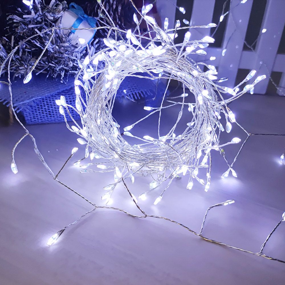 Supplier Christmas Cluster LED Copper Wire String Light Micro DOT 24V Fairy Light for Tree Wedding Home Halloween Xmas Event Decoration