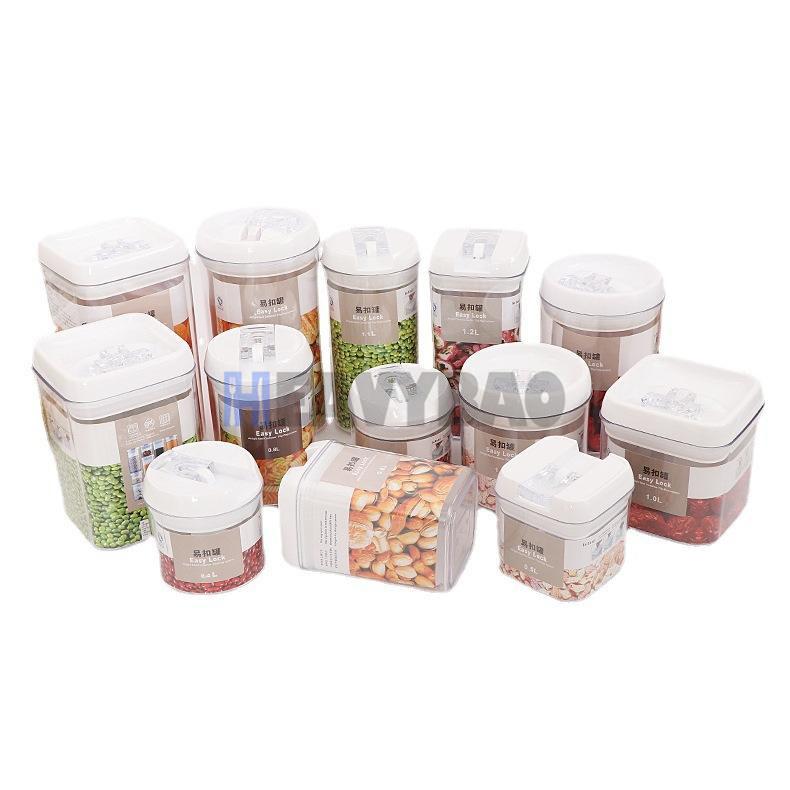 Heavybao Seal Food Storage Container Pantry Organizer Food Storage Containers Set with Lids