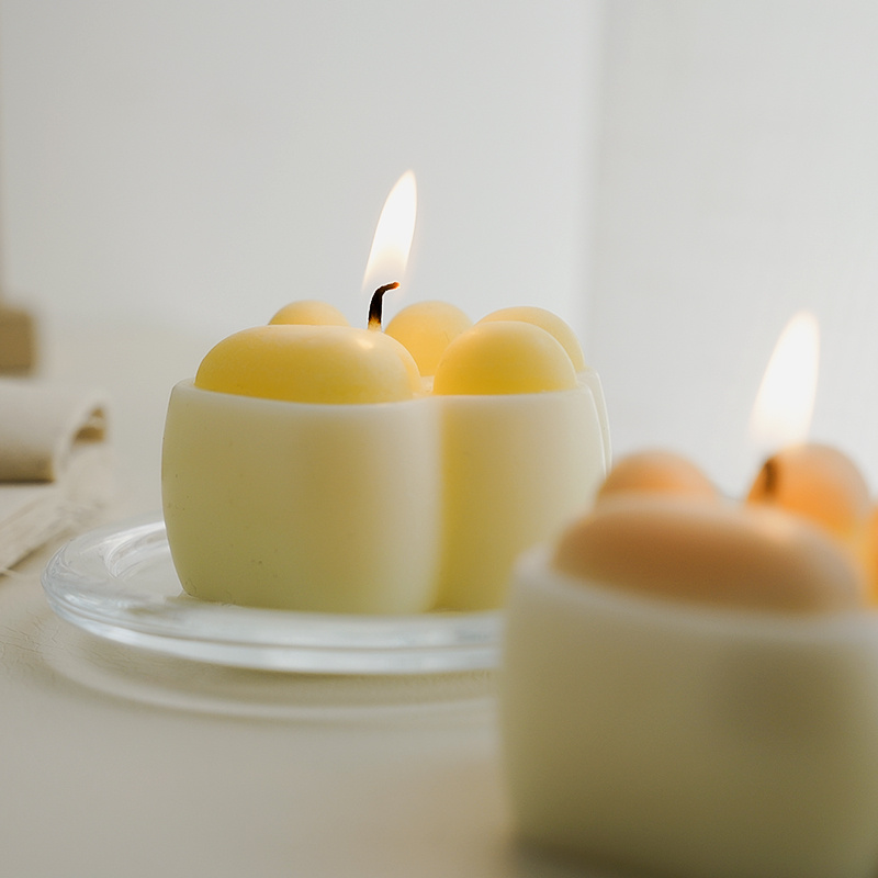 Romantic Home Bar Decorations Cat's Paw-Shape Soy Wax Scented Candles Cute Ins Souvenir Gifts for Weddings Valentine's Day