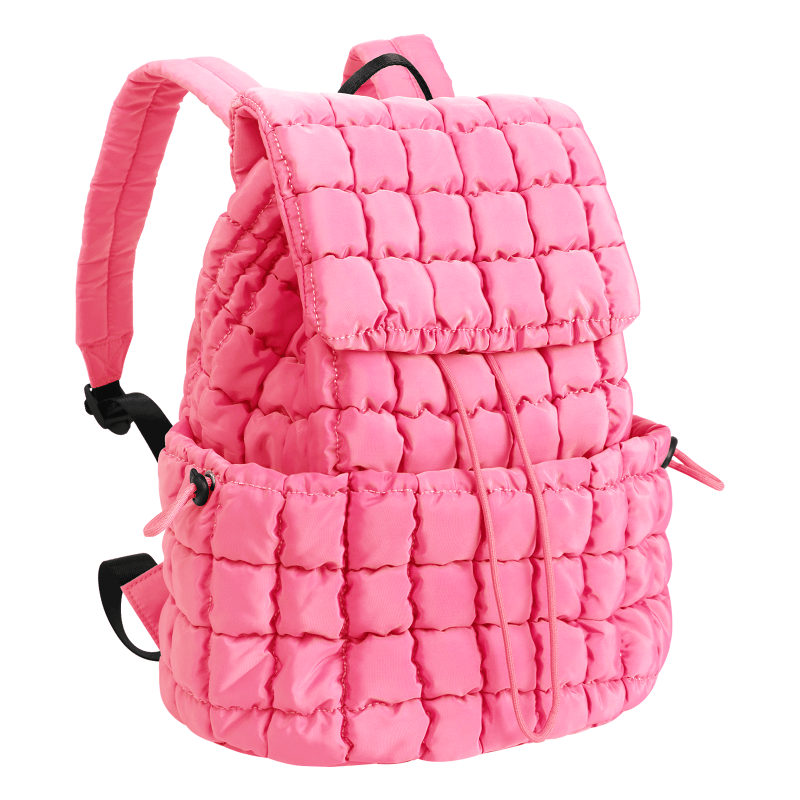 Stylish Quilted Backpack for Everyday Use and Travel Adventures