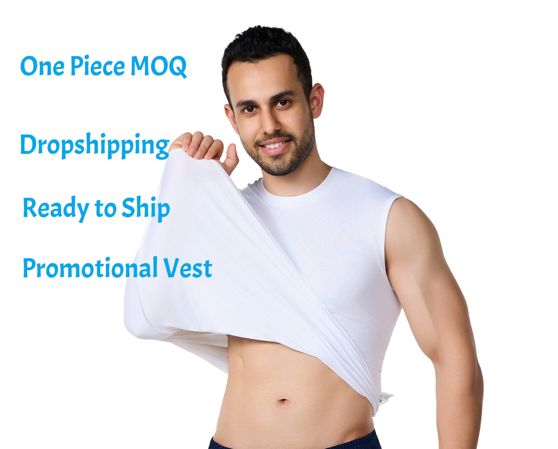 Ready to Ship Men's Clothing T Shirts Streetwear 100%Polyester Oversize Tank Top Quick Dry Mesh T Shirts for Men