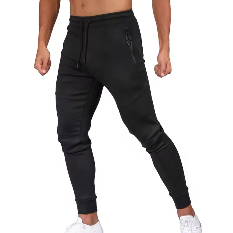 Hot Sale Tech Joggers Black Fitness Men Jogger Pants Gymnasium Jogger