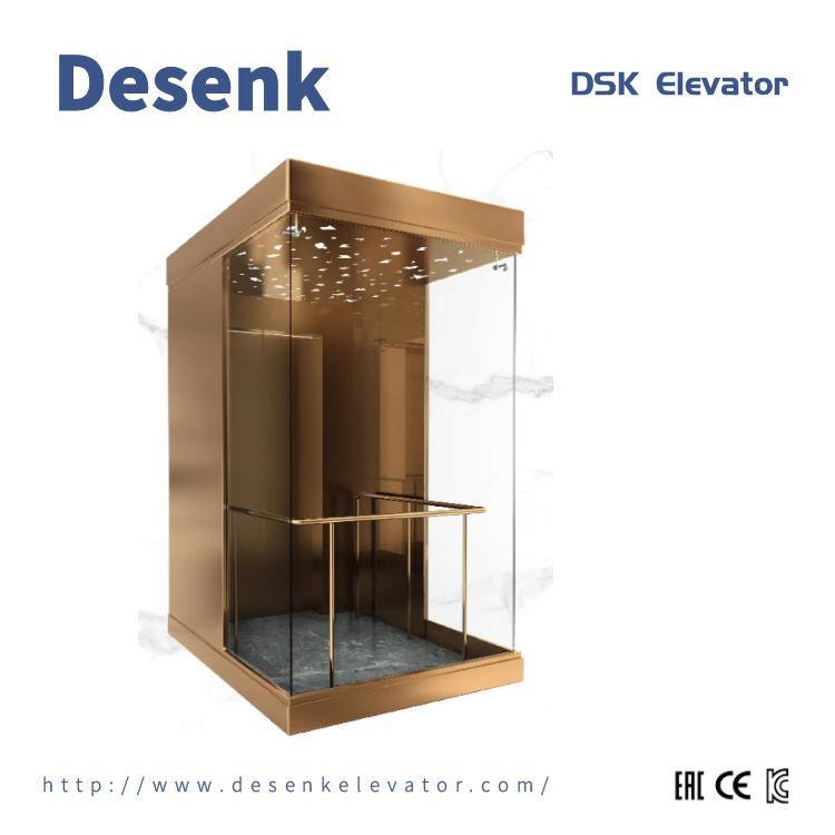 Luxury Cheap Passenger Home Wheelchair Villa Hydraulic Handicap Lift with Low Noise Machine Roomless