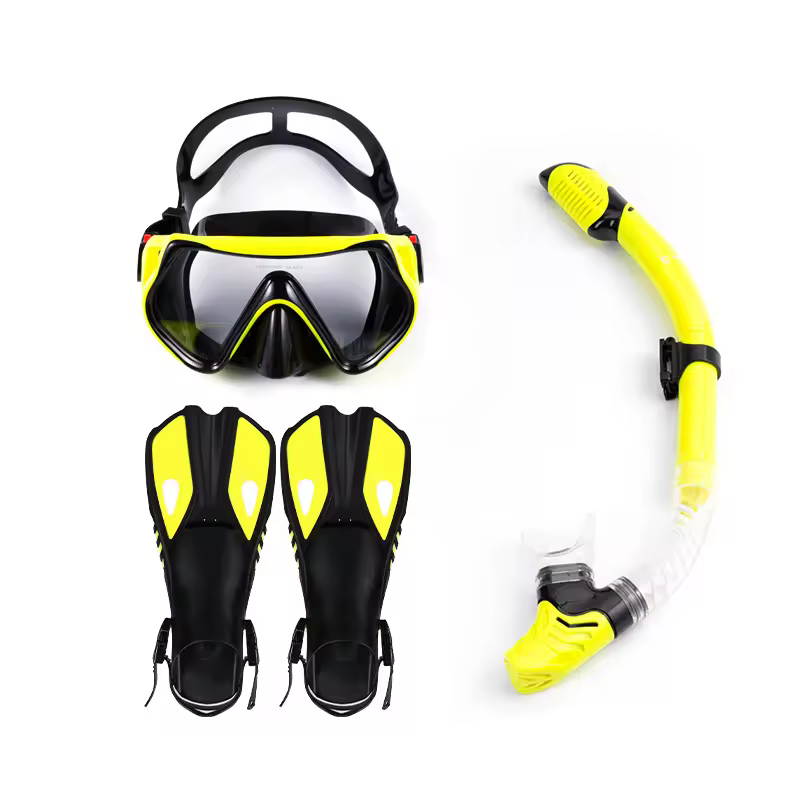 Odm Oem Diving Gear Set For Adults New Design Snorkel Gear With Mask And Fins Equipment Set